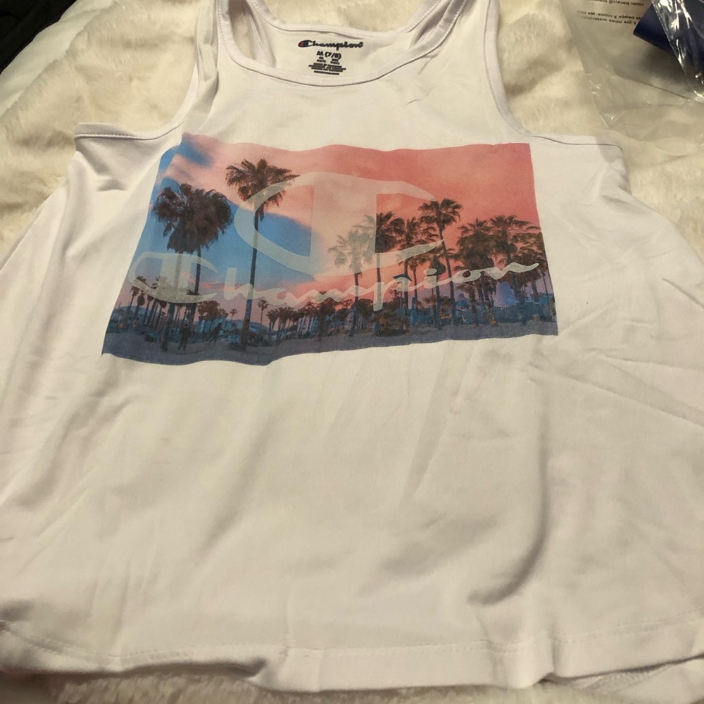 NWT Girls Champion Tank Top & Tee - Picture 4 of 8